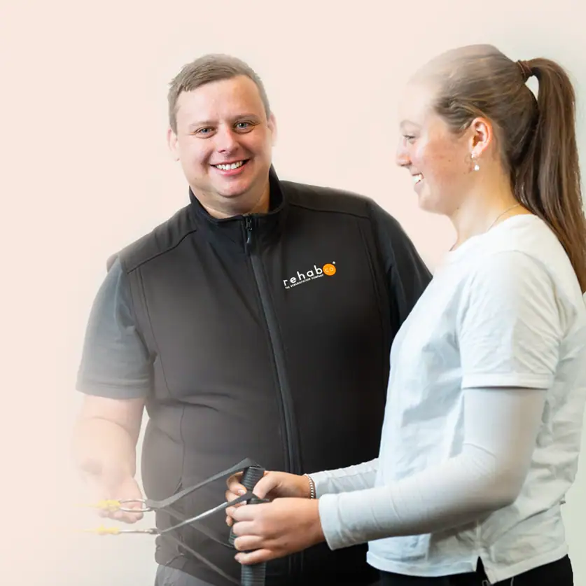 Rehab Co physiotherapists providing treatment and support to patients.