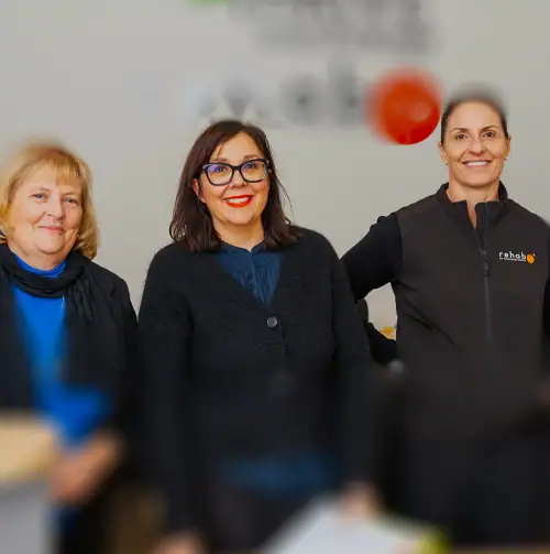 Team of professional therapists at Rehab Co providing expert rehabilitation services.